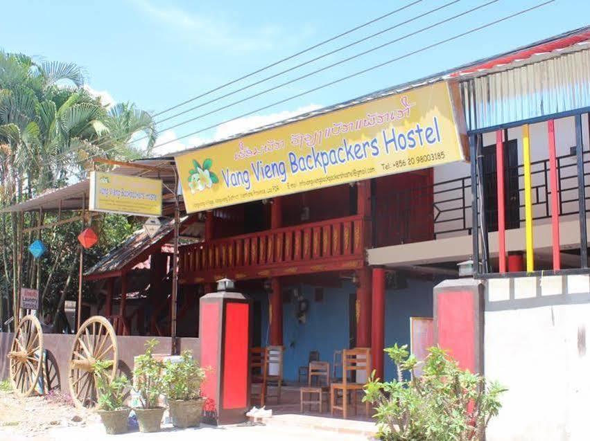 Vang Vieng Backpackers Hostel Eksteriør bilde